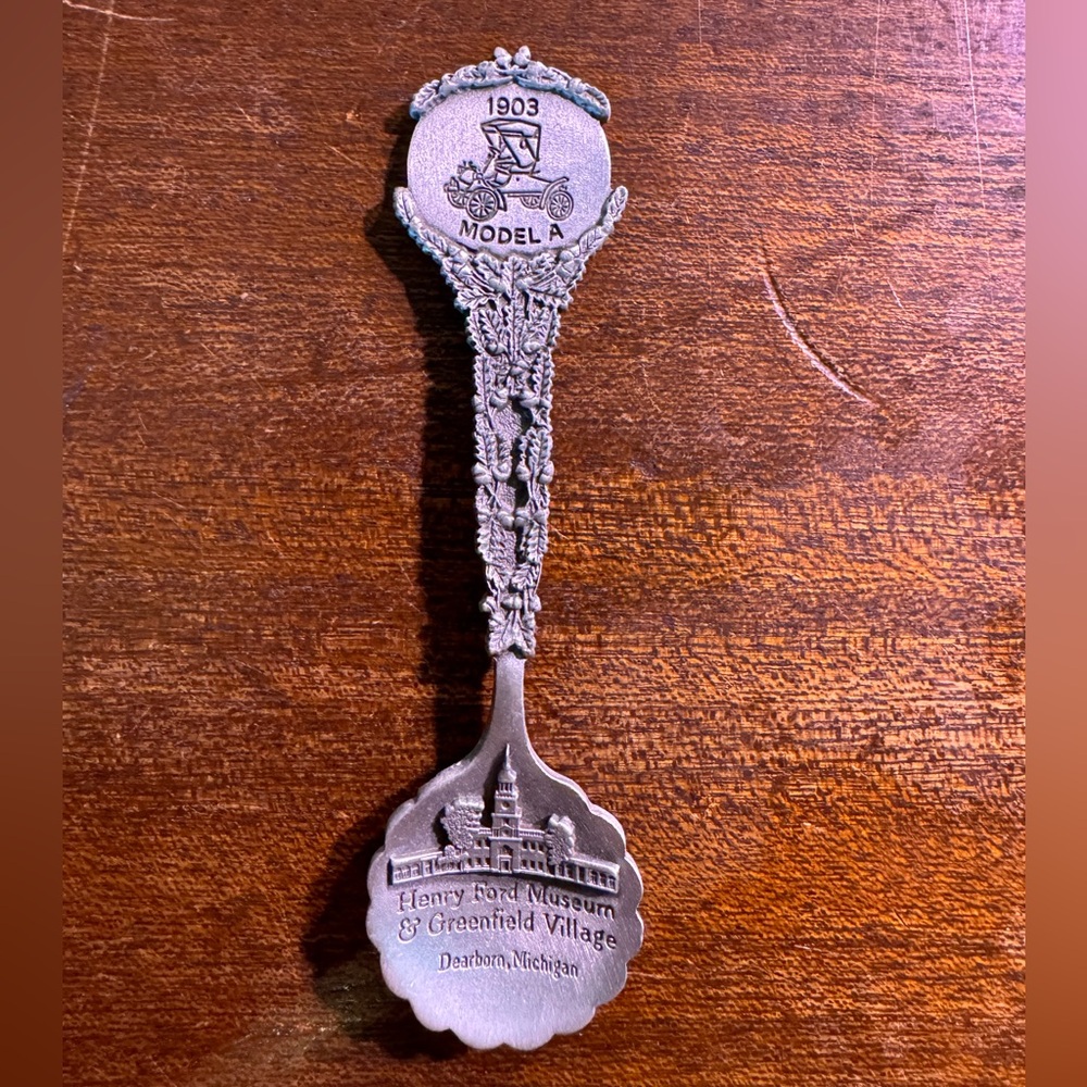 Henry Ford museum in Greenfield Village spoon